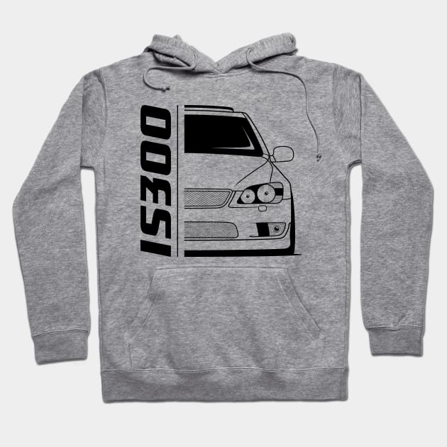 IS300 JDM Front Hoodie by GoldenTuners